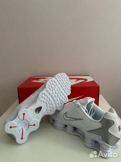 Кроссовки Nike Shox TL White (Арт.83091)