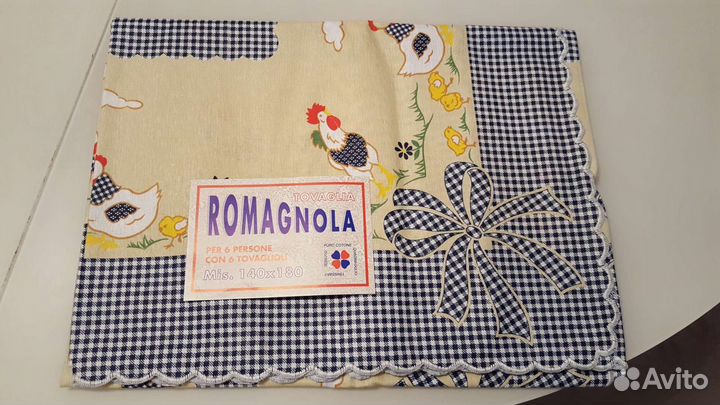 Набор скатерть + салфетки для Пасхи