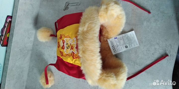 Шапка-ушанка для девочки 52р