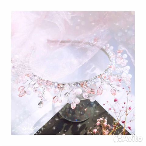 Ободок для волос ручной работы