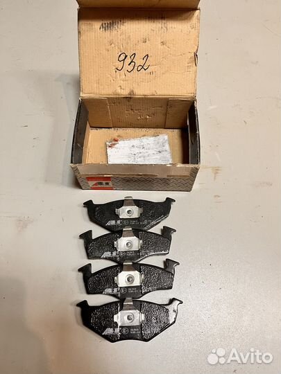 Торм. колодки дисковые передн. Skoda Fabia I (6Y)