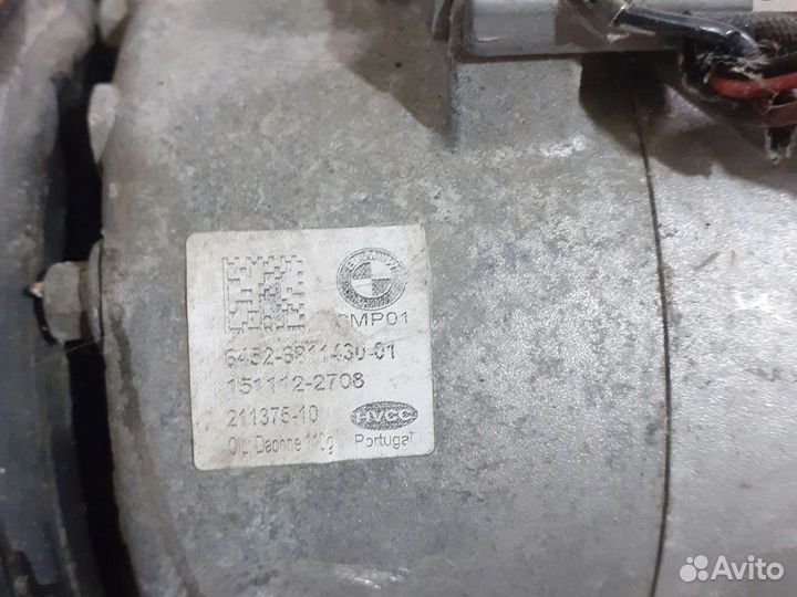 Компрессор кондиционера BMW X3 F25 не рабочи