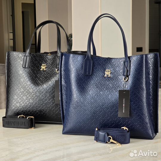 Сумка шопер tommy hilfiger через плечо (2 цвета)