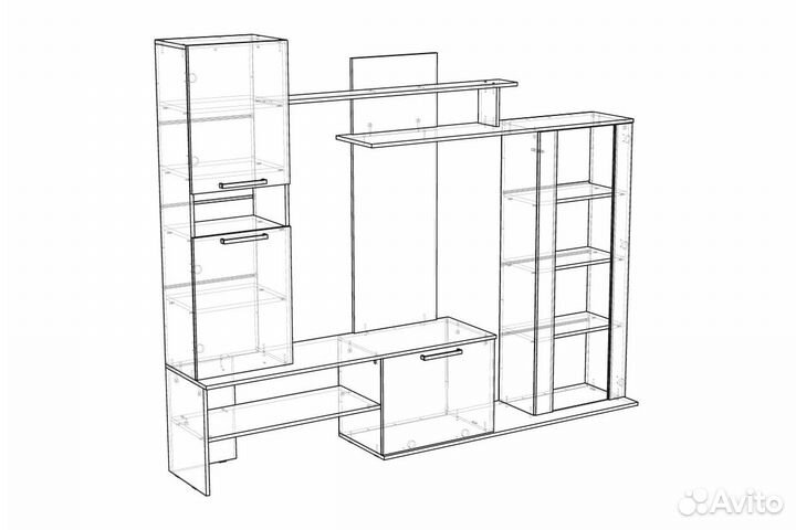 Стенка в гостиную 