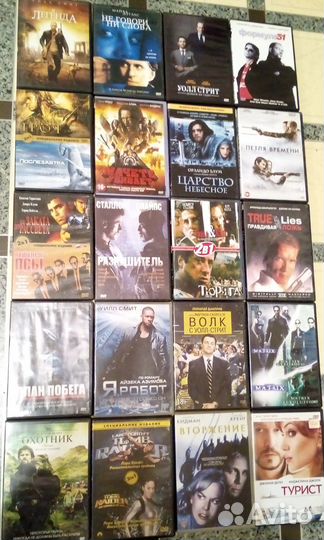 Фильмы на DVD часть 1