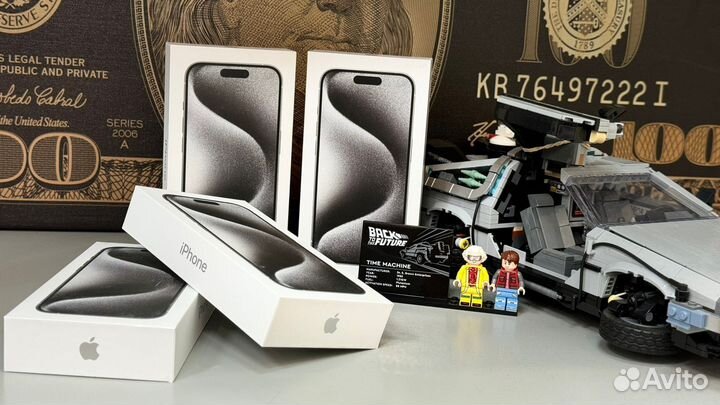 iPhone 15 Pro, White Titanium, 128GB (sim+sim)