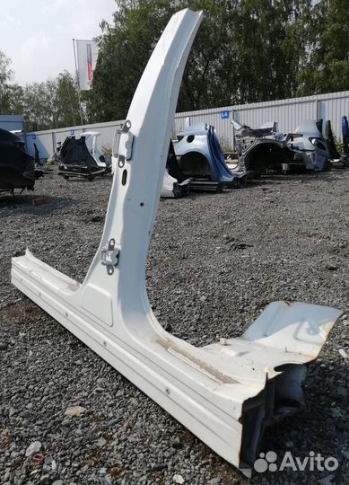 Порог со стойкой левый Nissan Almera 3 G11, G15 20