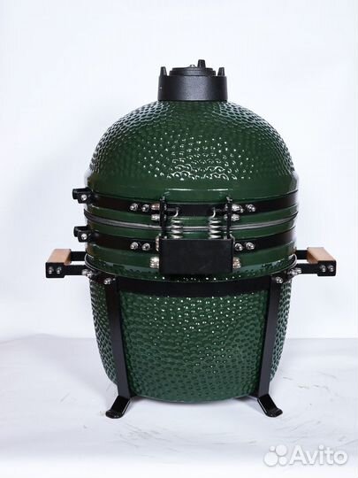 Керамический гриль Kamado HBGrill, 40 см. Green