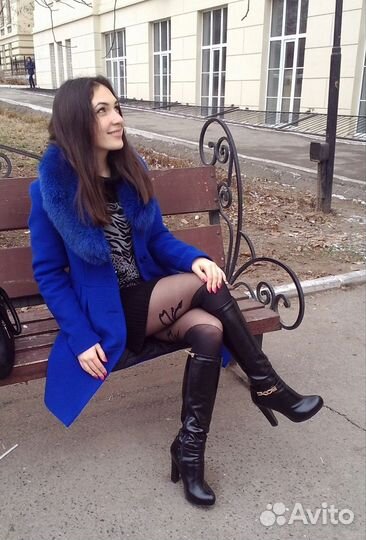 Пальто женское зимнее 42 размер