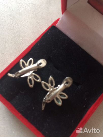 Серебряные серьги