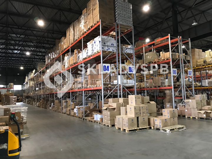Современный склад, 800 м²
