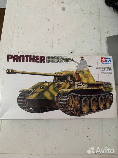 Сборная модель Пантеры 1:35 tamiya