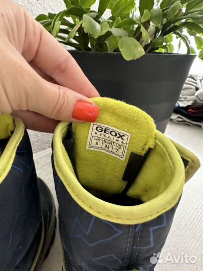Ботинки geox 23 на мальчика