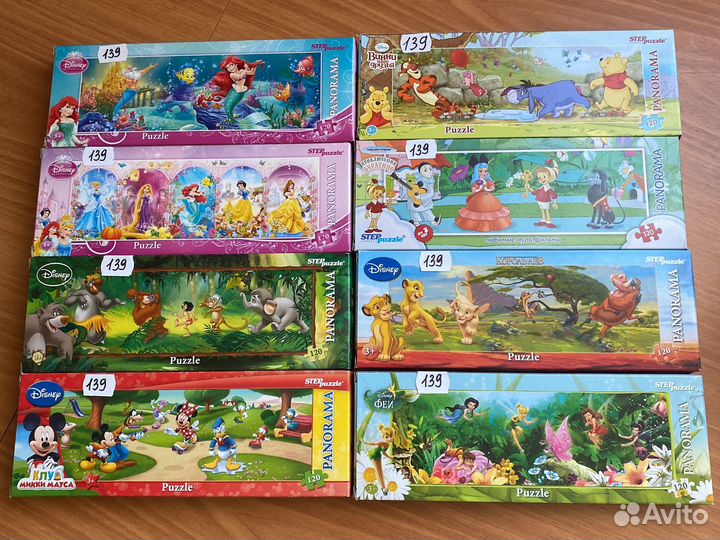 Пазл 120эл в ассортименте