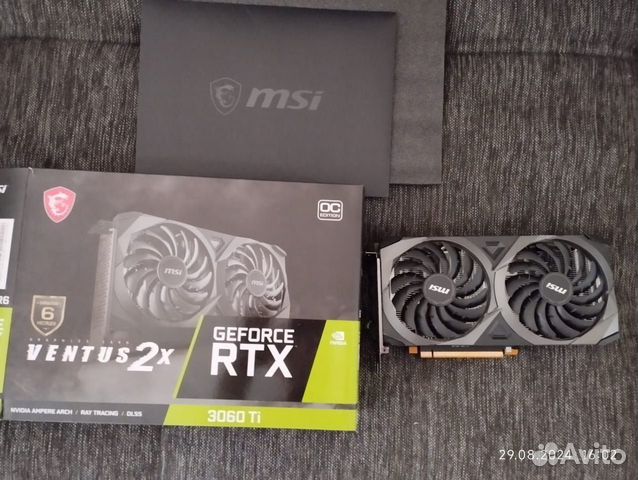 Видеокарта rtx 3060 ti