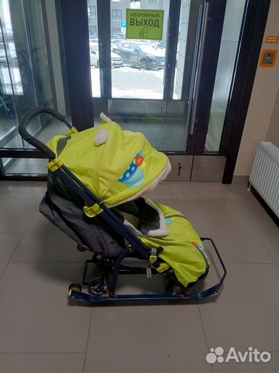 Санки коляска ника