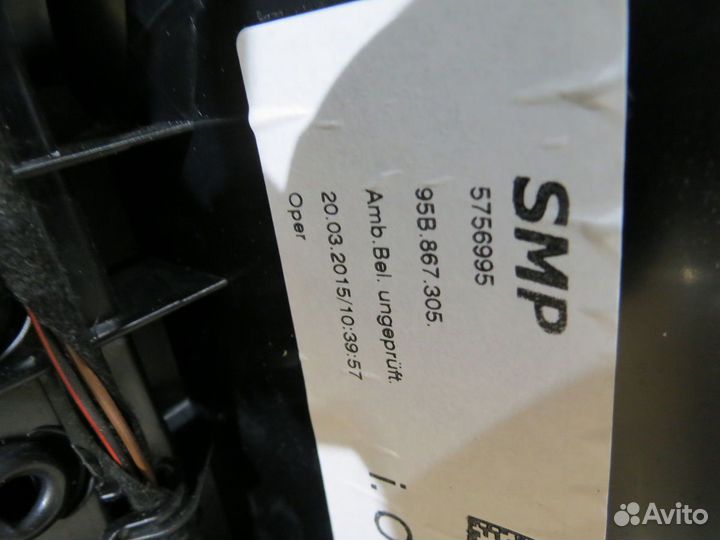 Обшивка двери задней левой Porsche Macan