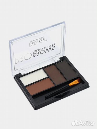 Палитра теней для бровей