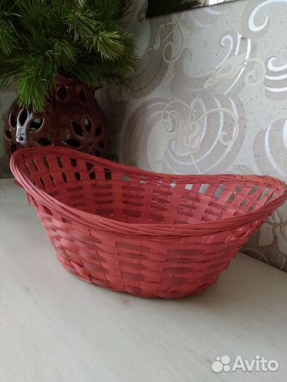 Корзина плетеная