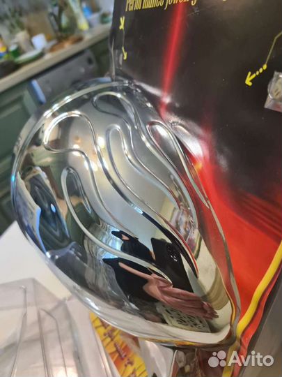 Фара для мотоцикла с линзой универсальная