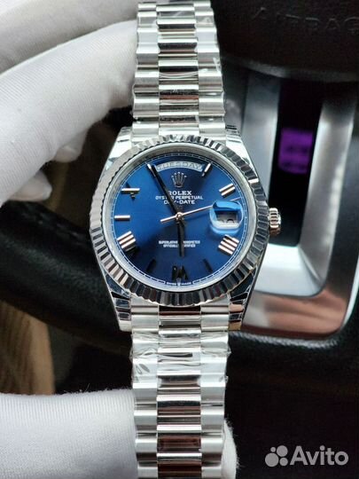 Часы Rolex Day-Date 40 Blue Roman 228239-0007