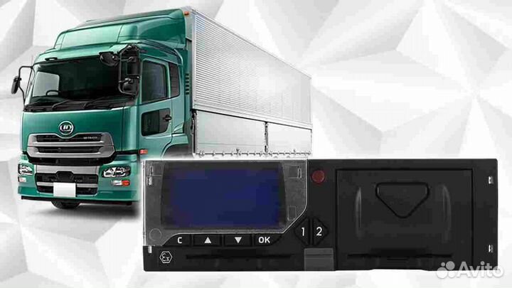 Цифровой тахограф Меркурий та-001.С блоком скзи