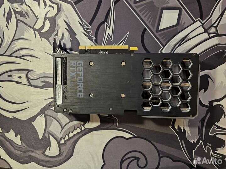 Видеокарта Palit Dual GeForce RTX 3060Ti идеал чек