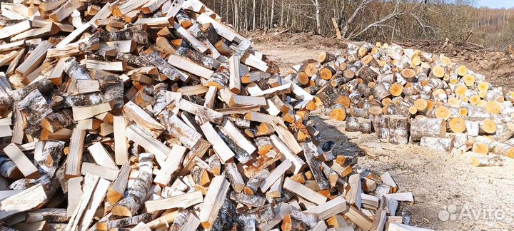 Дрова берёзовые колотые