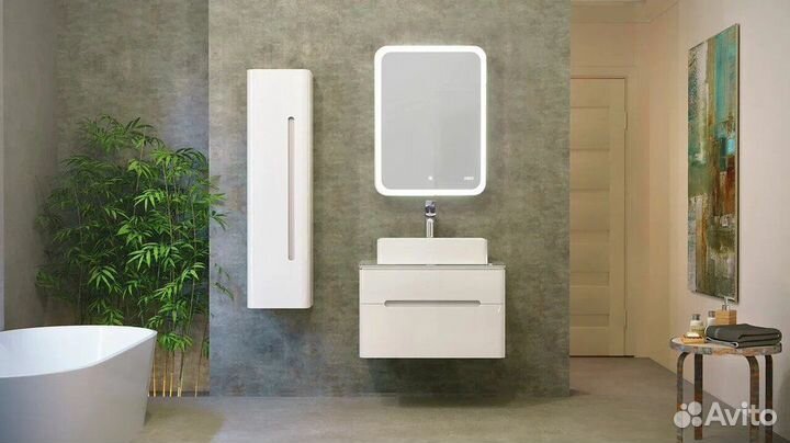 Зеркальный шкаф в ванную Альфа