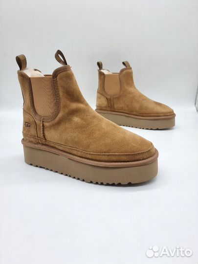 UGG ботинки на высокой подошве
