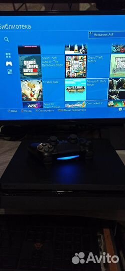 Прошитая Sony PlayStation 4 Slim+Игры(5.05/9.0)