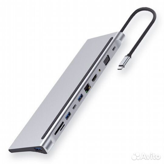 USB Хаб type-c на MacBook 11в1 bronka