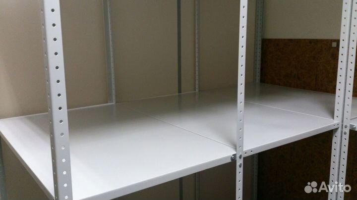 Стальной стеллаж подходит для всего