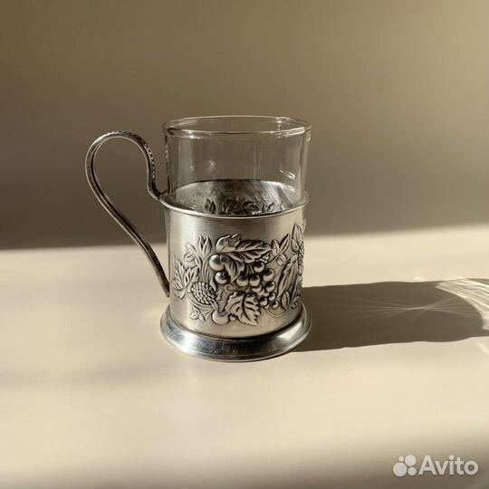 Подстаканники СССР мельхиор