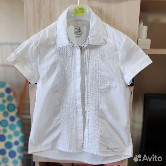 Блузка школьная для девочки 140-152