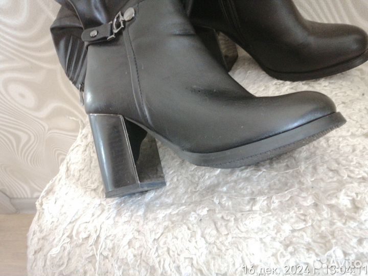 Сапоги осень женские размер 35