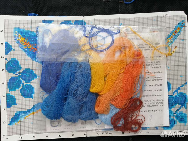 Набор для вышивания крестом Эльфы. Почти вышитый