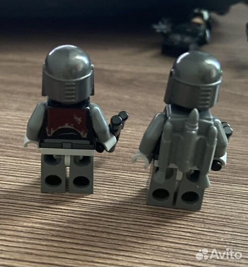 Lego Star Wars минифигурки мандалорцы