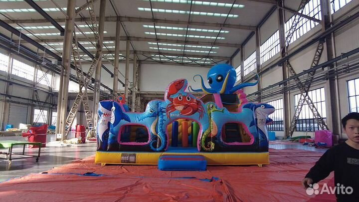 Батут для бизнеса Подводный мир