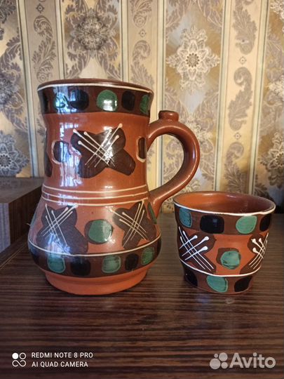 Глиняная посуда времён СССР