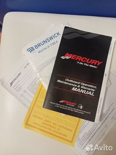 Лодочный мотор Mercury 5 л с