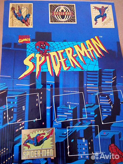 Коллекционный альбом 1995 года Marvel's Spider-man