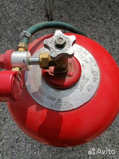 Продам балон пропан 50л б/у