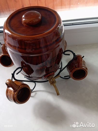 Коньячный набор керамика