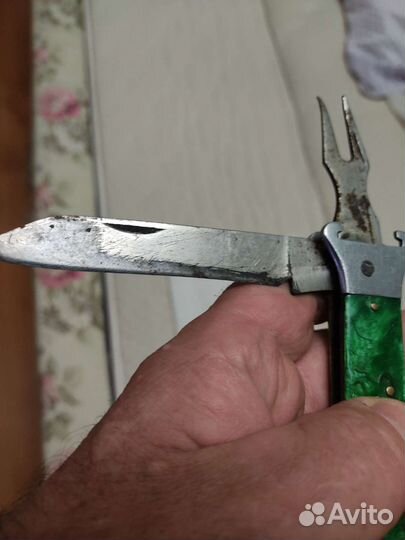 Нож складной охотничий Зубры.Завод Заря