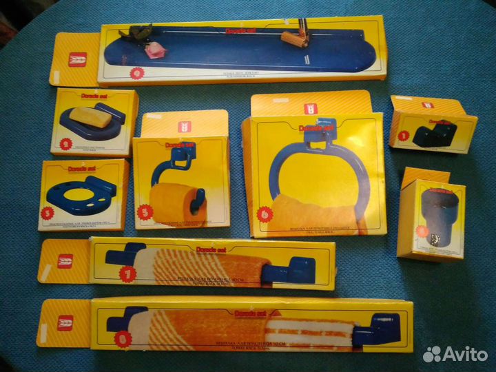 Новый набор аксессуаров для ванной, импорт, беж