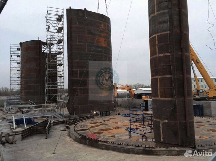 Резервуар от произвдителя. Бункер 3000м3