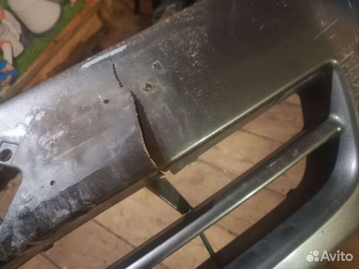 Передний бампер toyota corolla 120