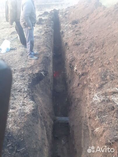 Услуги экскаватора