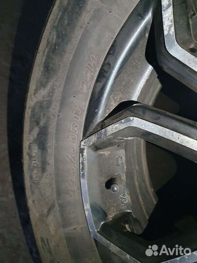 Литые диски r17 5x114 3 бу